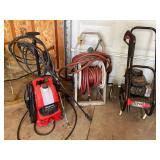 Hose, and 2 - power sprayers