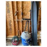 Compressor, shopvac, truck running boards