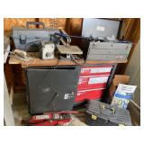 Tool chest, tool boxes, and contents