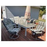 9-pc patio set