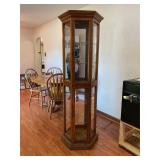 Lighted Curio cabinet