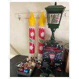 Assorted holiday decor