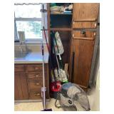 Fan and cleaning supplies
