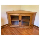 Corner TV stand