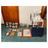 Picture frames and convalescent chair
