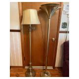 2 - vintage floor lamps