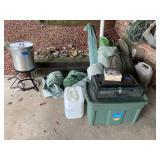 Large lot of camping gear
