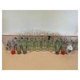 Large lot of glassware