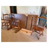 Dining table with 2 chairs