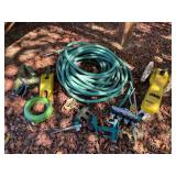 Sprinklers and hose