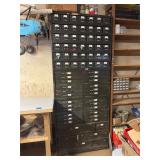 Cabinet and contents