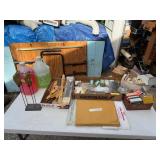 Assorted airplane parts