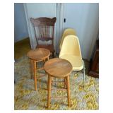 Chairs and stool