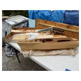 Model-wooden boat