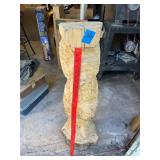LG cigar store Indian roughout