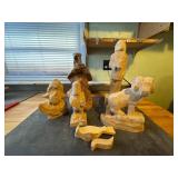 Wood carvings rough outs