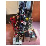 Assorted Christmas lights and de