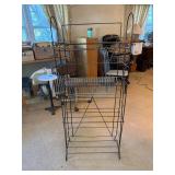 Metal stand and record holder