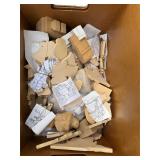 Assorted wood cut outs