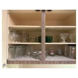 Assorted glasses