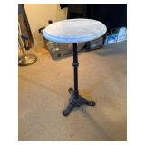 Marble plant stand