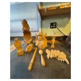 Wood carvings
