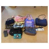 Assorted purses