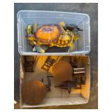 Turtles and doll furniture
