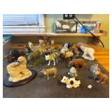 Assorted figurines