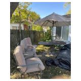 Outdoor patio set
