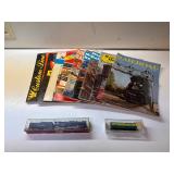 Vintage Nickel Plate Rd train,  RR MAGAZINES