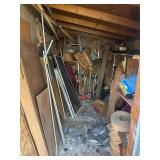 Contents of shed