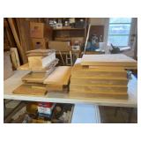 Assorted wood pieces - wood carving