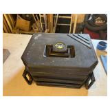 Tool box with assorted drill bits