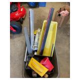 Assorted paint supplies