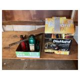 Jacks stands and battery charger