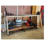 Steel bench with vise only