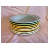 Assorted fiesta wear bowls