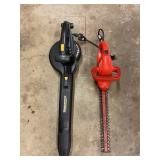 Power blower and trimer