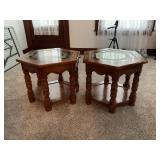 Pair of end tables