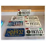 Assorted license plates