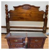 Headboard and 2 - nightstands