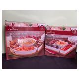 2 - Porcelain appetizer dish sets