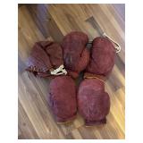 Vintage boxing gloves