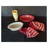 Longaberger dishes and liners