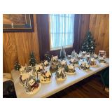 Thomas kindkade Christmas village