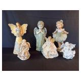Angles and dancer Figurines