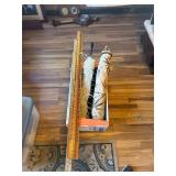 Section cord and yard sticks