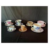 Assorted Tea Cups