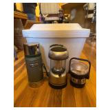 Cooler, stanley thermos, light